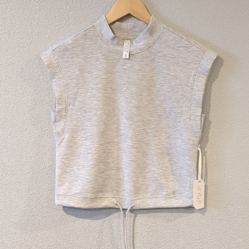 STYLUS Light Gray Women's Muscle Tee